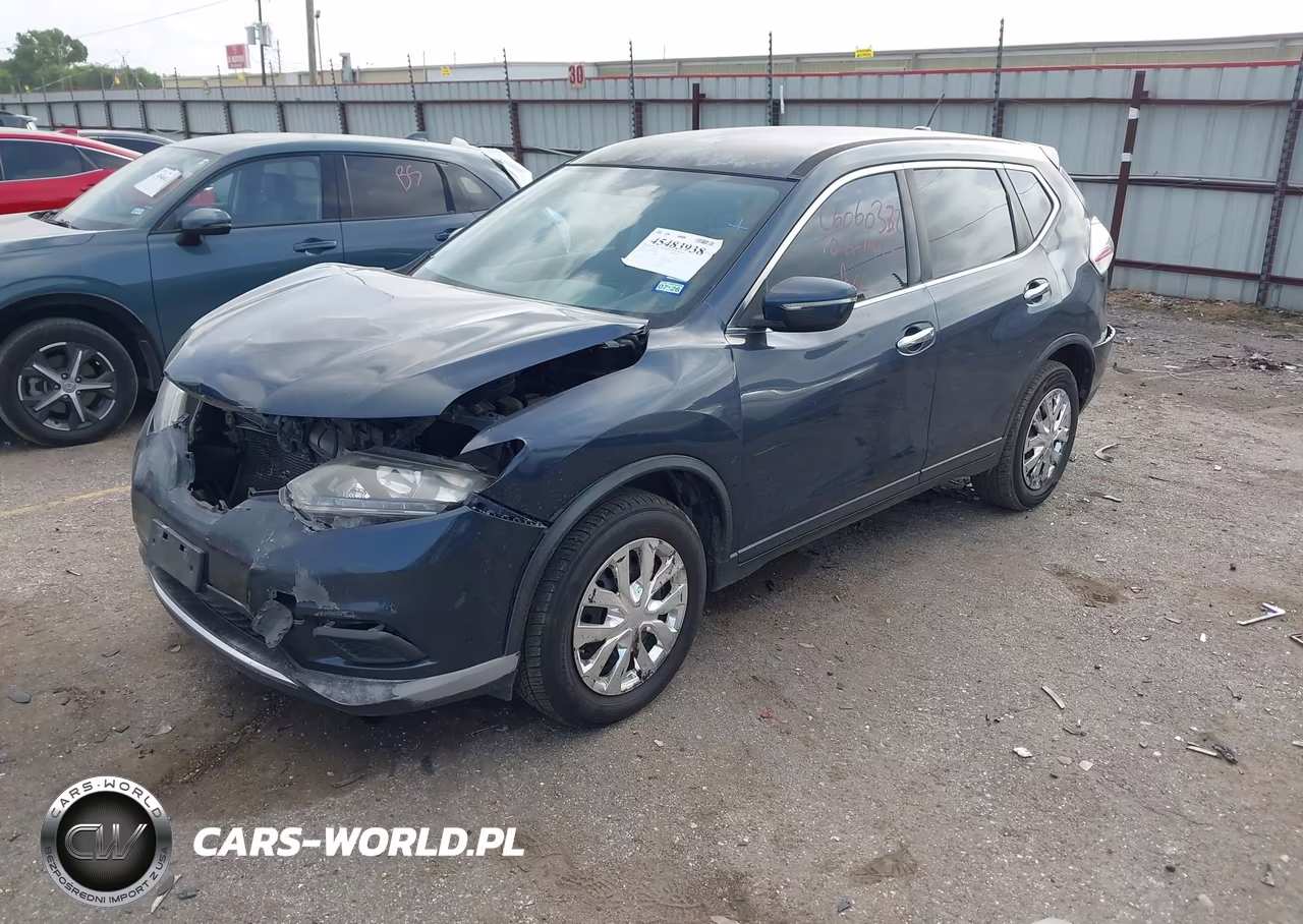 2015 Nissan Rogue S-Sl-Sv VIN:KNMAT2MV8FP553086 - 2