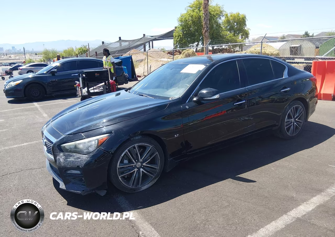 2015 Infiniti Q50 Sport VIN:JN1BV7AP6FM348372 - 2
