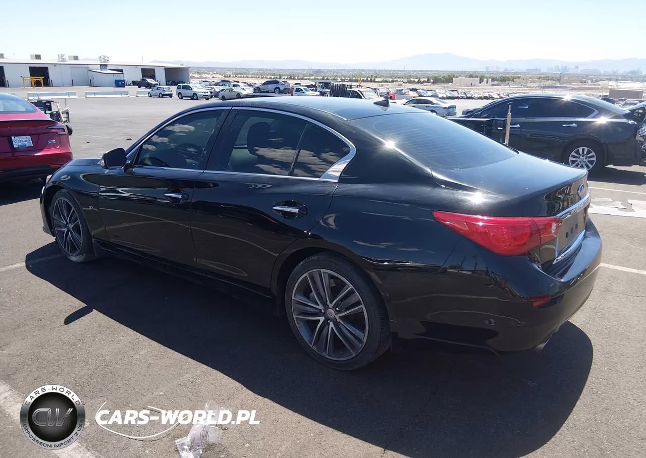 2015 Infiniti Q50 Sport VIN:JN1BV7AP6FM348372 - 3