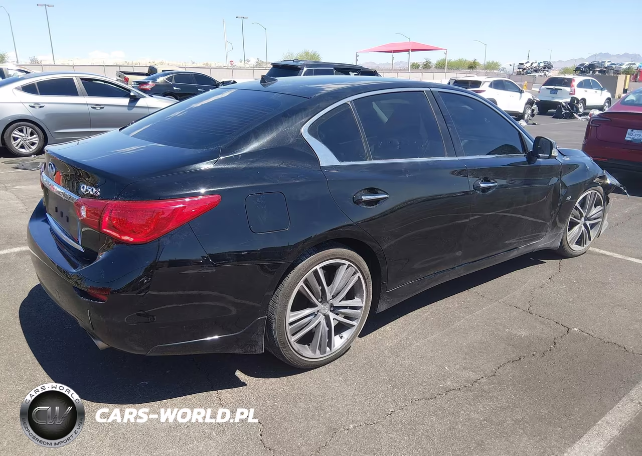 2015 Infiniti Q50 Sport VIN:JN1BV7AP6FM348372 - 4