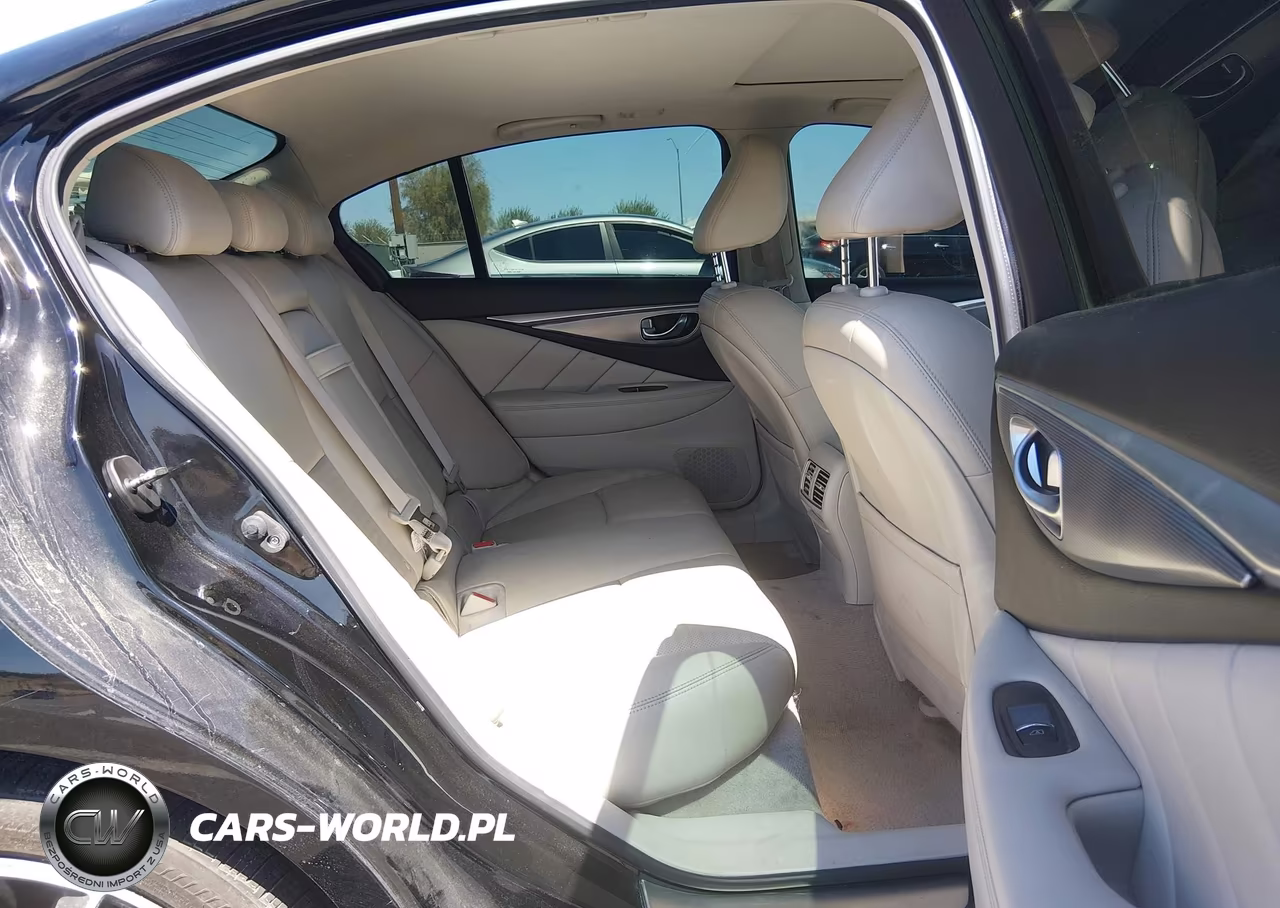 2015 Infiniti Q50 Sport VIN:JN1BV7AP6FM348372 - 8