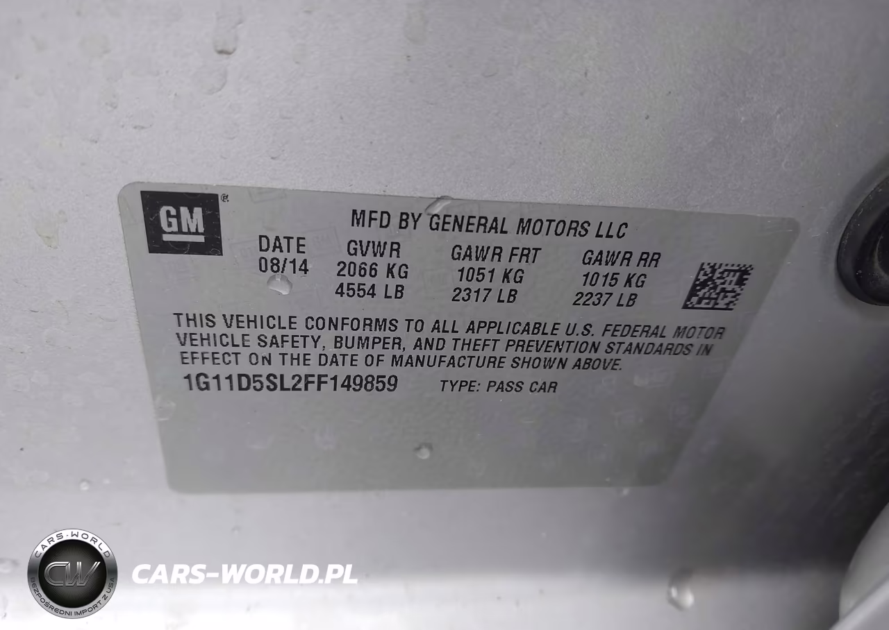 2015 Chevrolet Malibu 2Lt VIN:1G11D5SL2FF149859 - 9