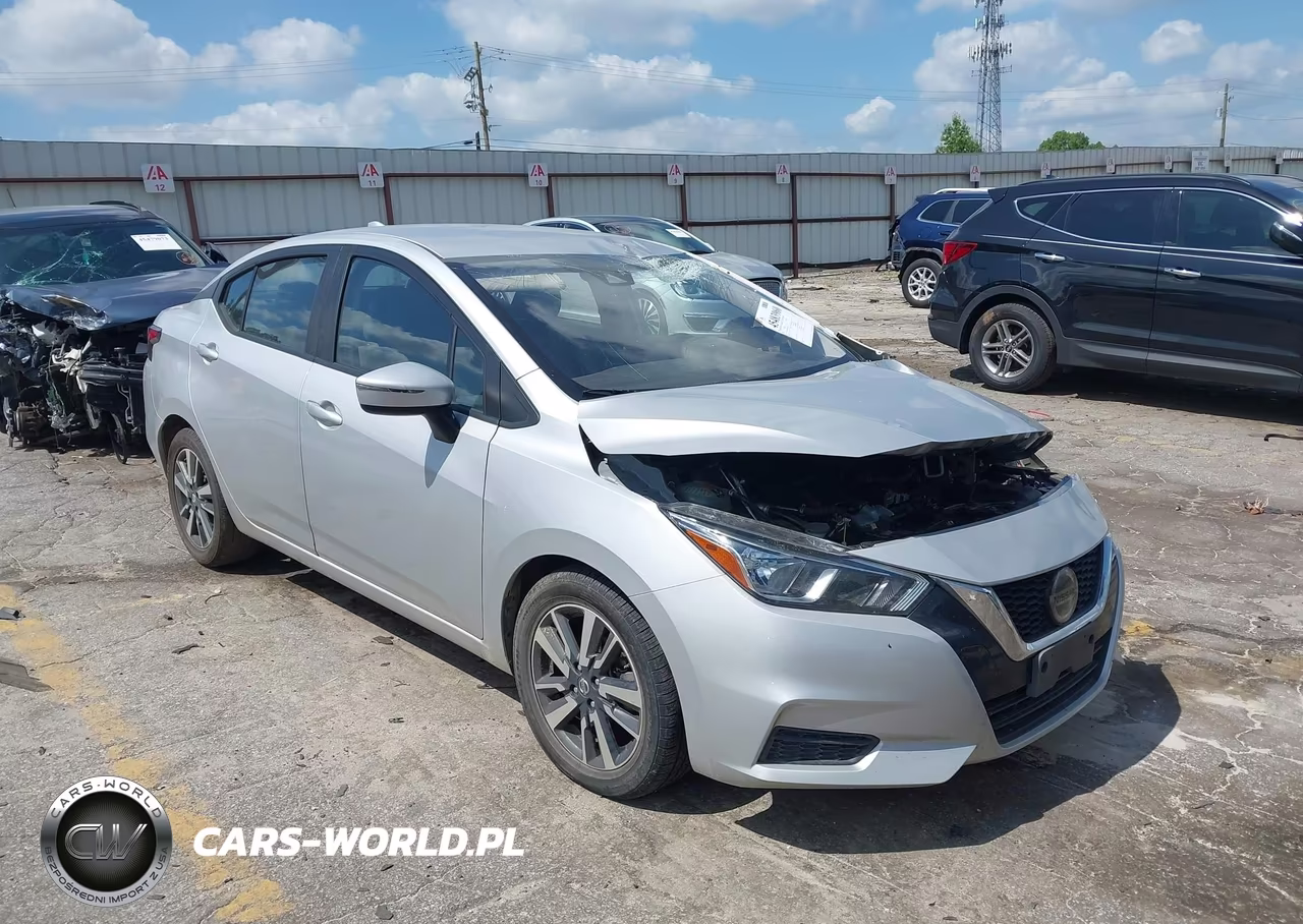 2021 Nissan Versa Sv Xtronic Cvt VIN:3N1CN8EV6ML833329 - 12