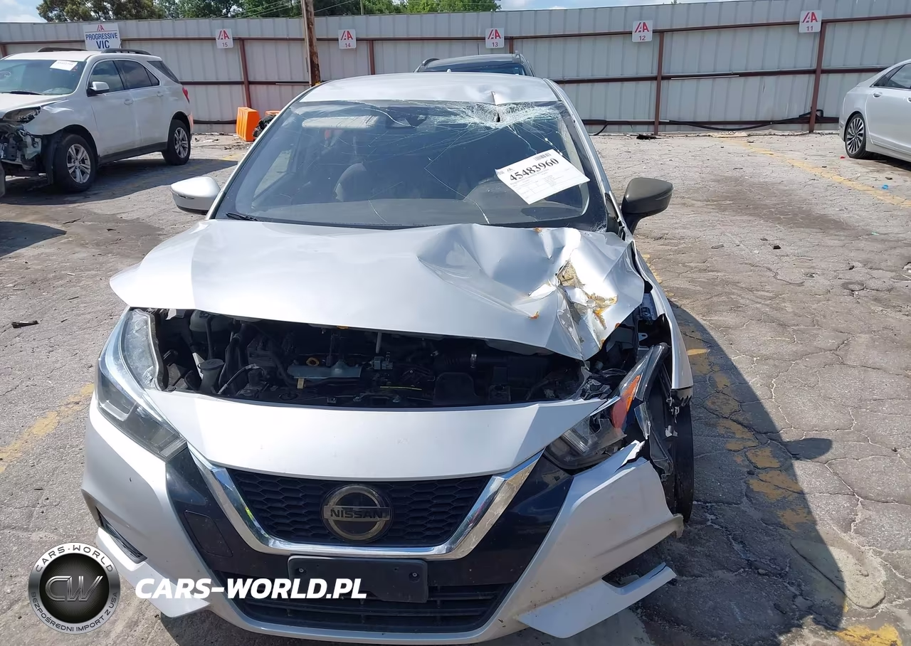2021 Nissan Versa Sv Xtronic Cvt VIN:3N1CN8EV6ML833329 - 13