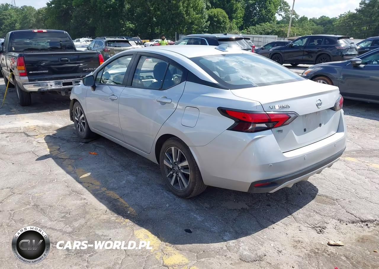 2021 Nissan Versa Sv Xtronic Cvt VIN:3N1CN8EV6ML833329 - 3