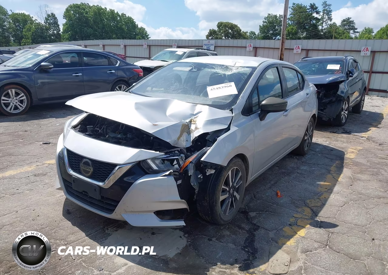 2021 Nissan Versa Sv Xtronic Cvt VIN:3N1CN8EV6ML833329 - 6