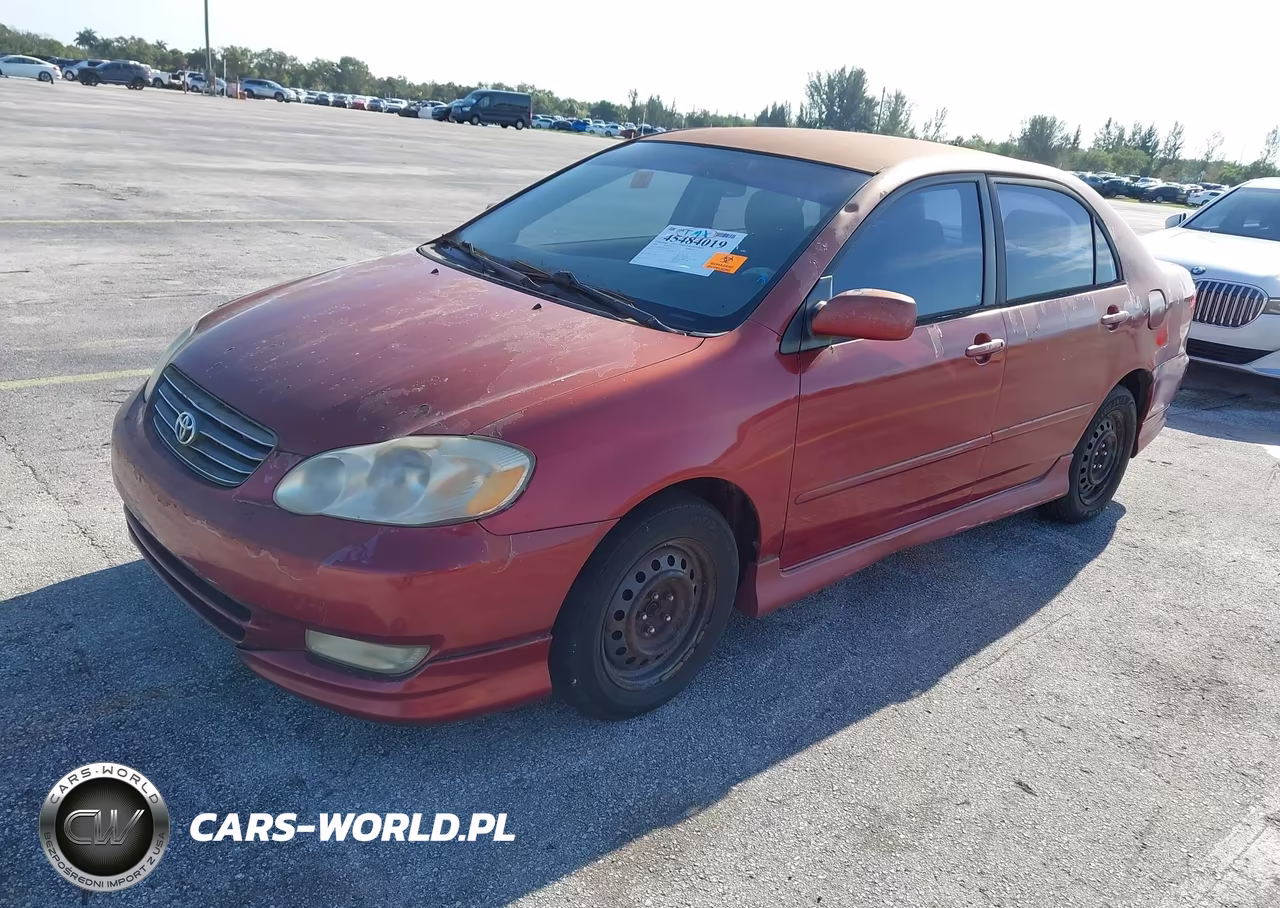 2004 Toyota Corolla S VIN:1NXBR32E84Z254235 - 2