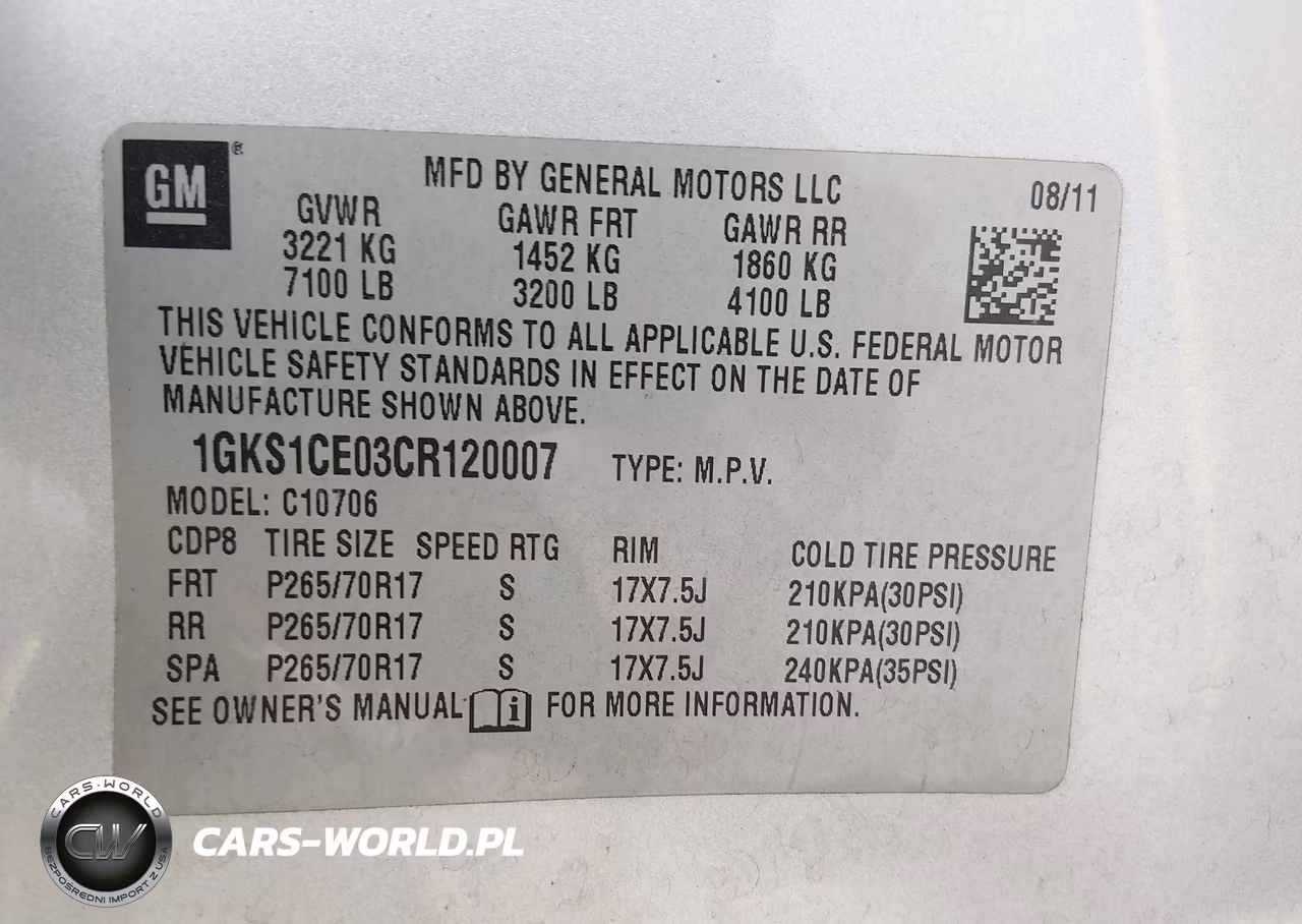 2012 GMC Yukon Slt VIN:1GKS1CE03CR120007 - 9