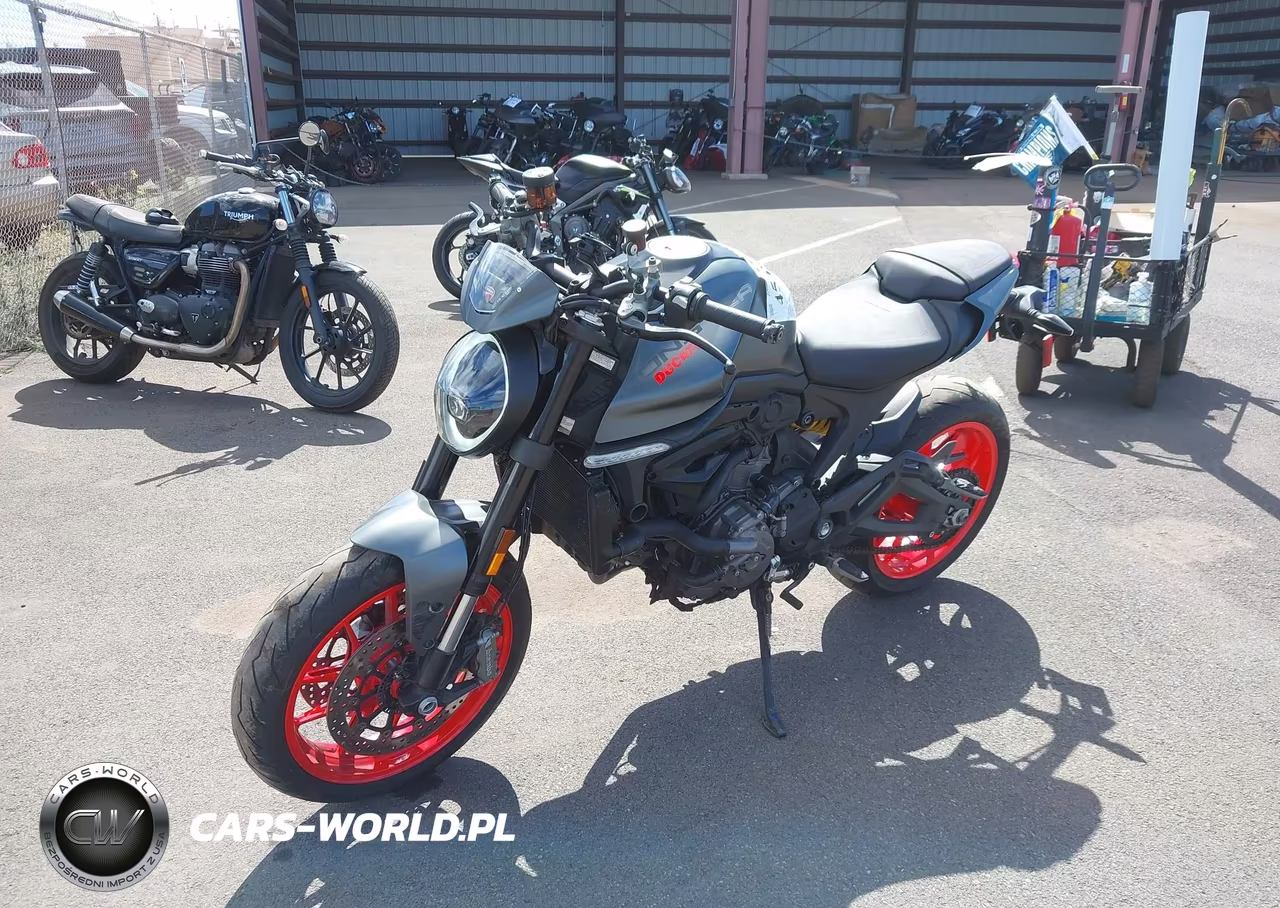 2022 Ducati Monster VIN:ZDMMAMDT2NB006313 - 2