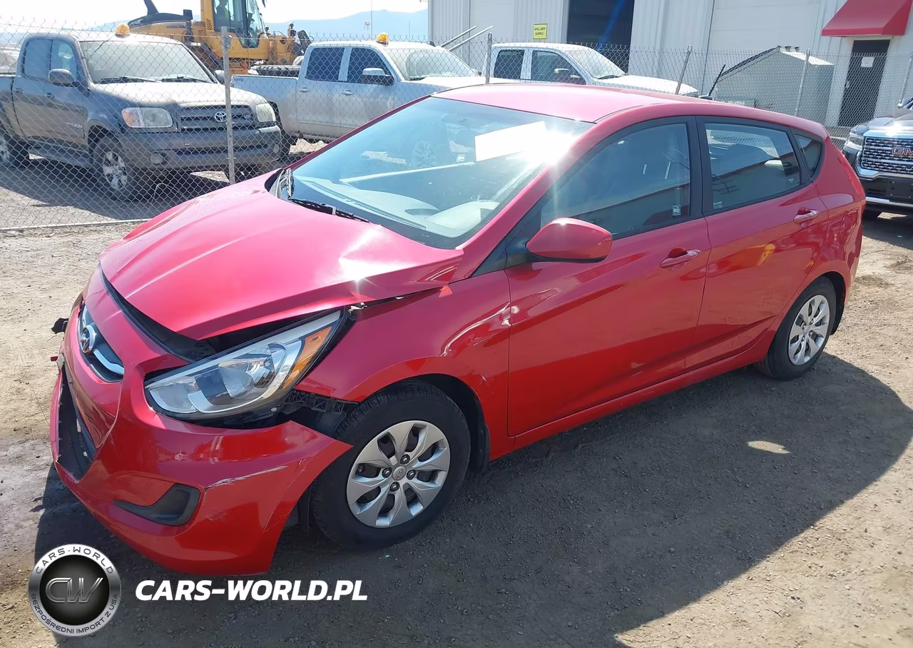 2015 Hyundai Accent Gs VIN:KMHCT5AE9FU222349 - 2