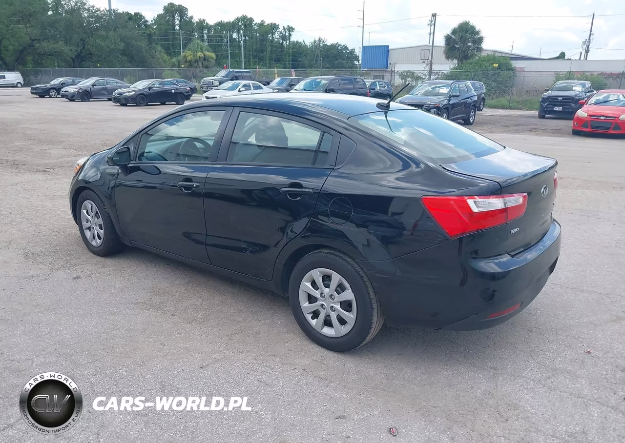 2013 Kia Rio Ex VIN:KNADN4A34D6193496 - 3