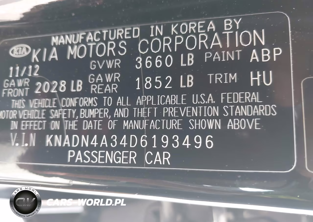 2013 Kia Rio Ex VIN:KNADN4A34D6193496 - 9