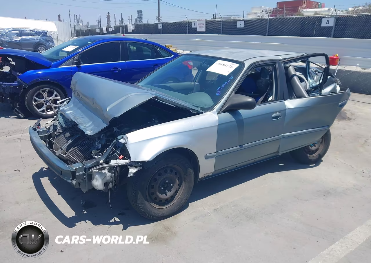 2000 Honda Civic Value Package VIN:2HGEJ6611YH590336 - 2