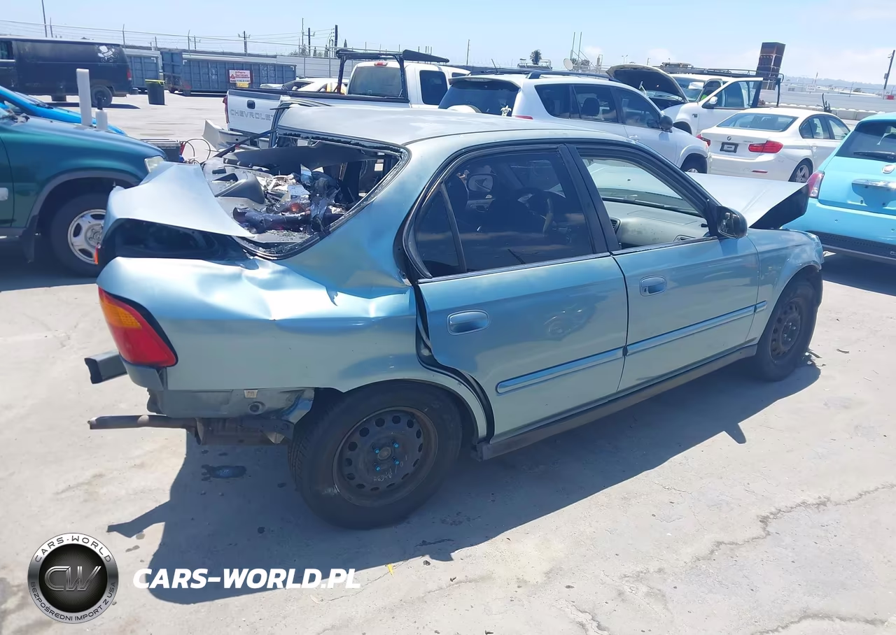 2000 Honda Civic Value Package VIN:2HGEJ6611YH590336 - 4