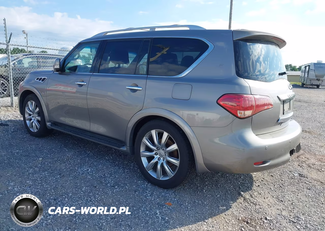 2014 Infiniti Qx80 VIN:JN8AZ2NC4E9351607 - 3