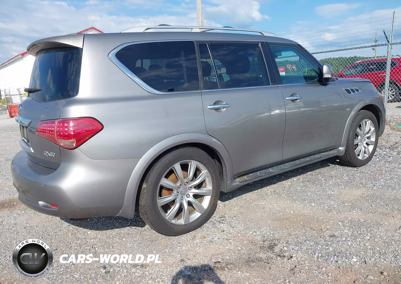 2014 Infiniti Qx80 VIN:JN8AZ2NC4E9351607 - 4