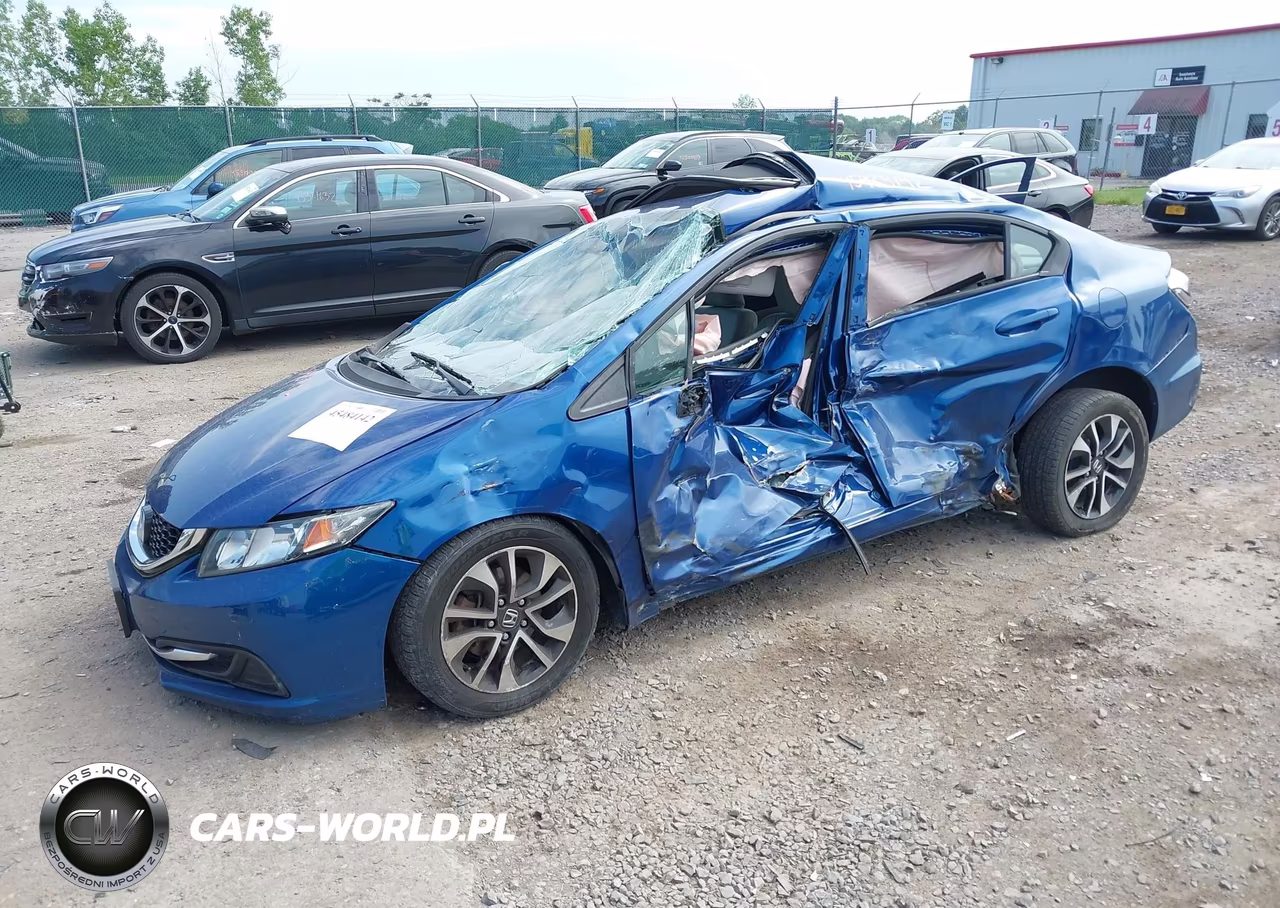 2015 Honda Civic Ex VIN:19XFB2F84FE247356 - 2