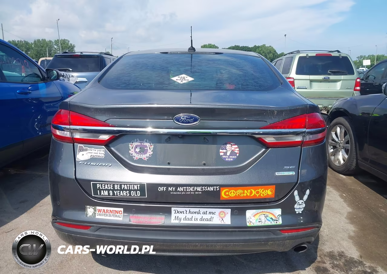 2017 Ford Fusion Se VIN:3FA6P0HD5HR244595 - 16