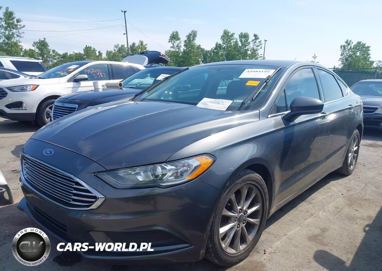 2017 Ford Fusion Se VIN:3FA6P0HD5HR244595 - 2