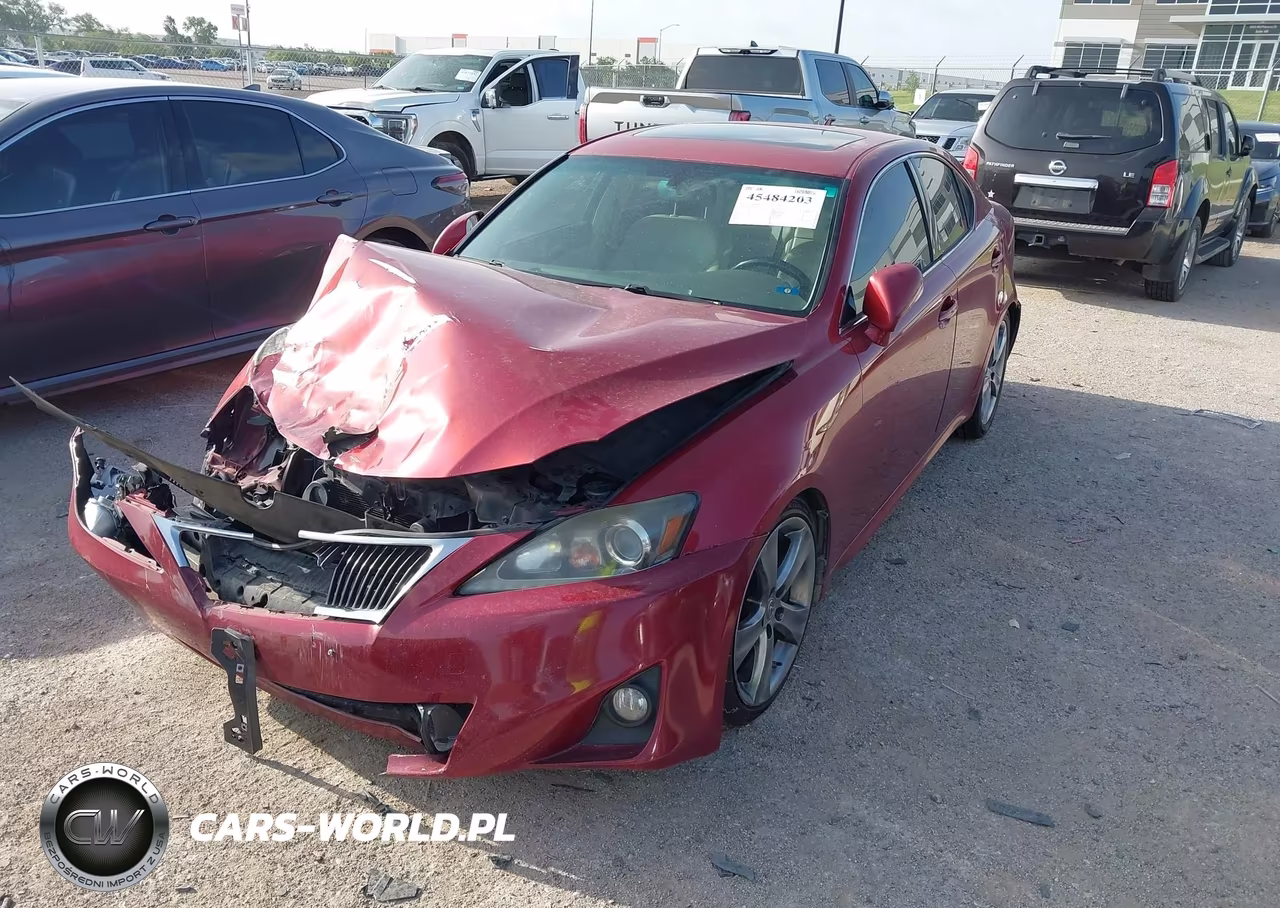 2012 Lexus Is 250 VIN:JTHBF5C21C5183013 - 2