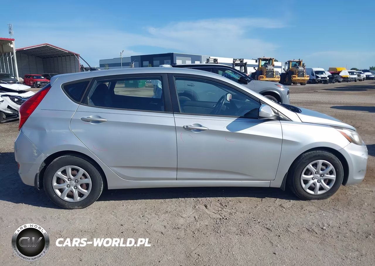 2013 Hyundai Accent Gs VIN:KMHCT5AE3DU093621 - 13