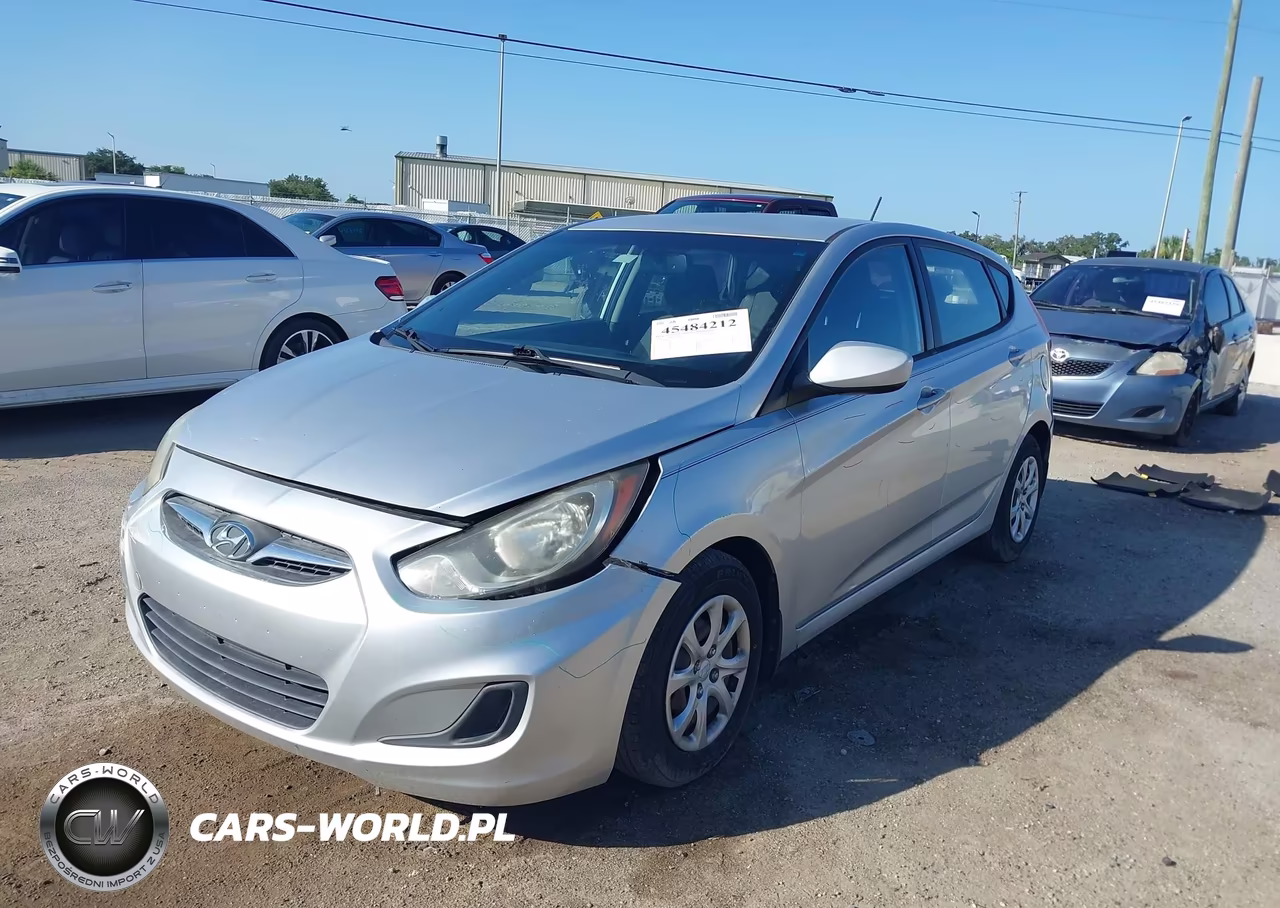 2013 Hyundai Accent Gs VIN:KMHCT5AE3DU093621 - 2
