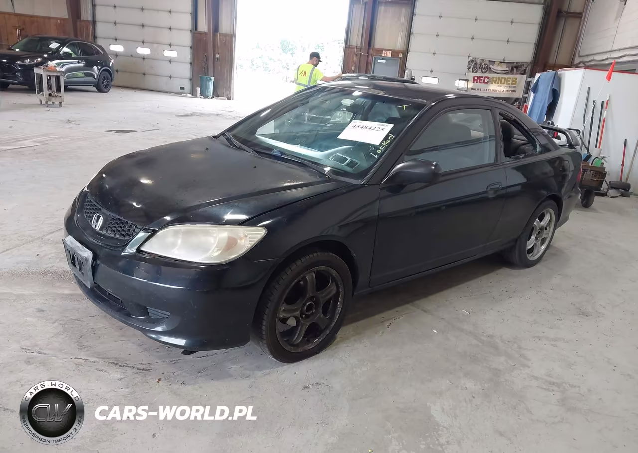2004 Honda Civic Lx VIN:1HGEM22564L010584 - 2