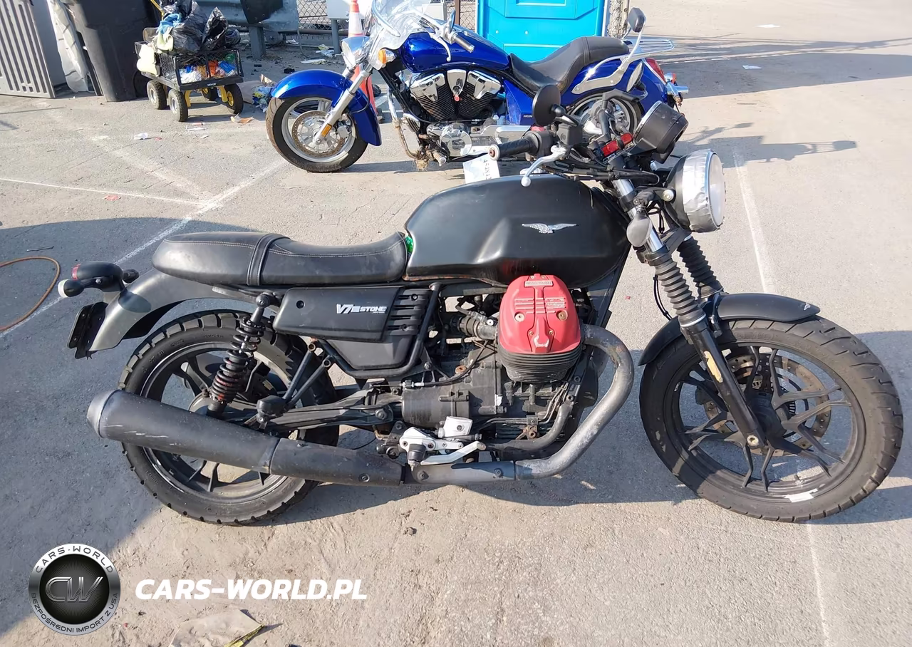 2017 Moto Guzzi V7 Iii Stone VIN:ZGULDU003HM000195 - 12