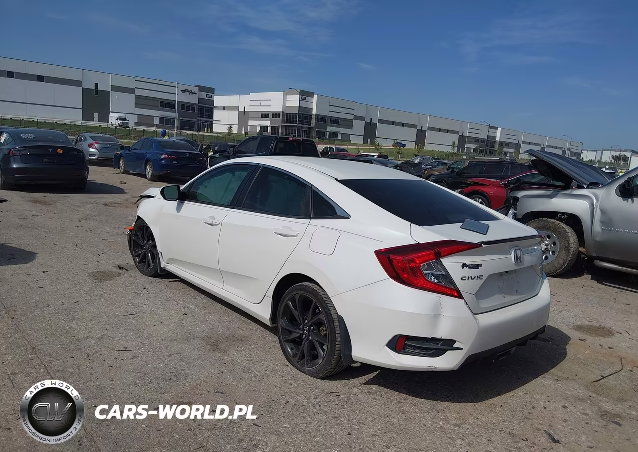 2019 Honda Civic Sport VIN:19XFC2F87KE042296 - 3