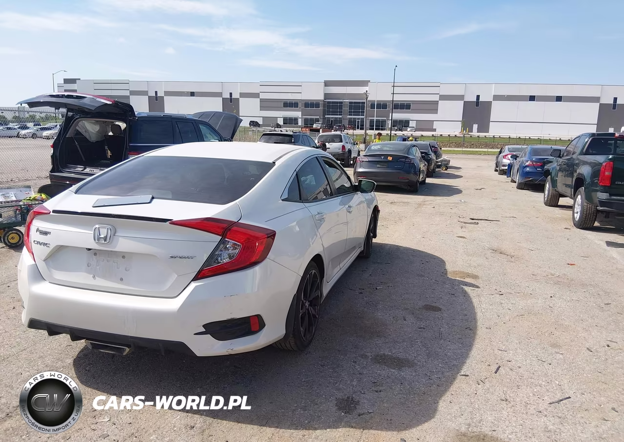 2019 Honda Civic Sport VIN:19XFC2F87KE042296 - 4