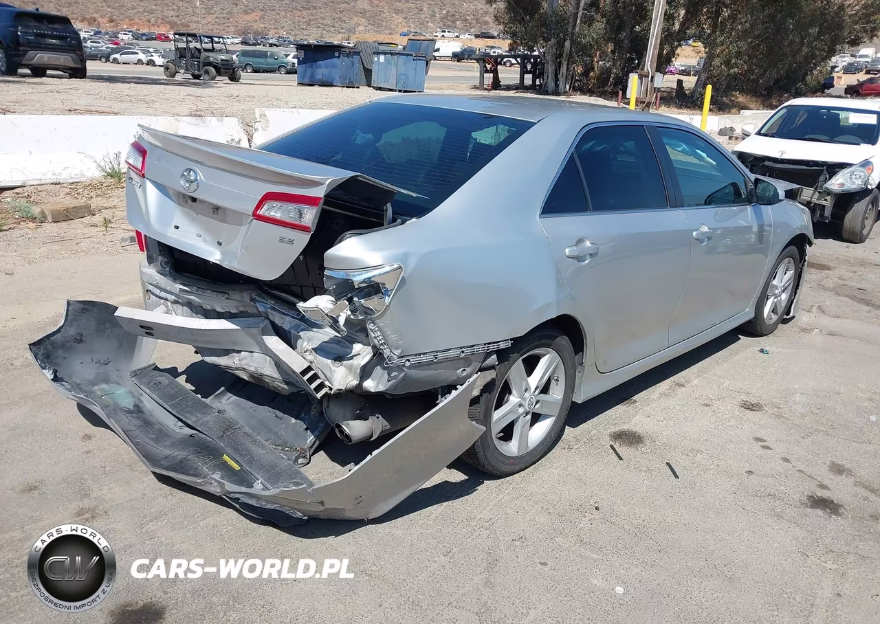 2012 Toyota Camry Se VIN:4T1BF1FK0CU056227 - 4