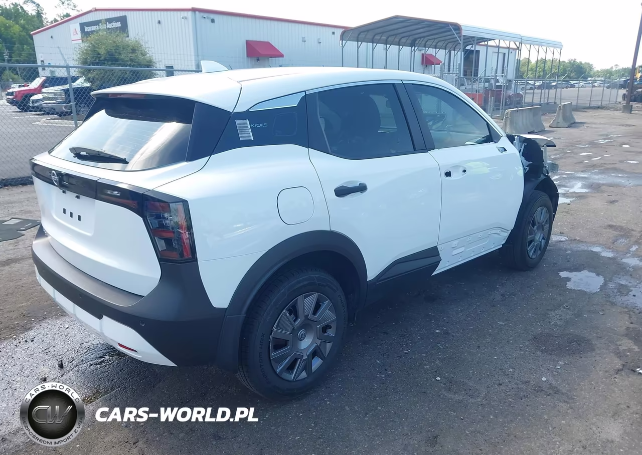 2025 Nissan Kicks S Fwd VIN:3N8AP6BA1SL307423 - 4