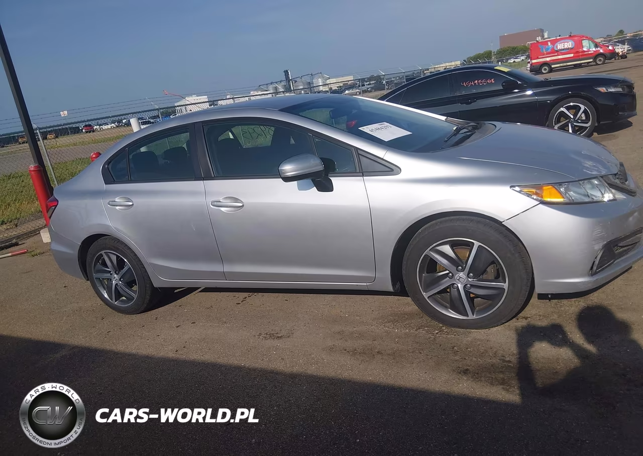 2015 Honda Civic Lx VIN:19XFB2F57FE232047 - 13