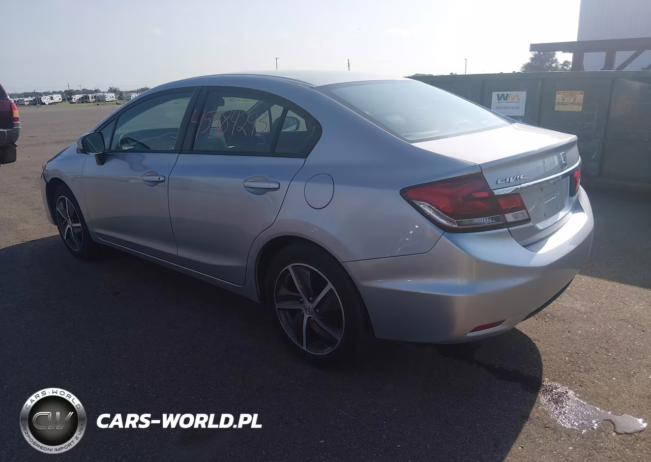 2015 Honda Civic Lx VIN:19XFB2F57FE232047 - 3
