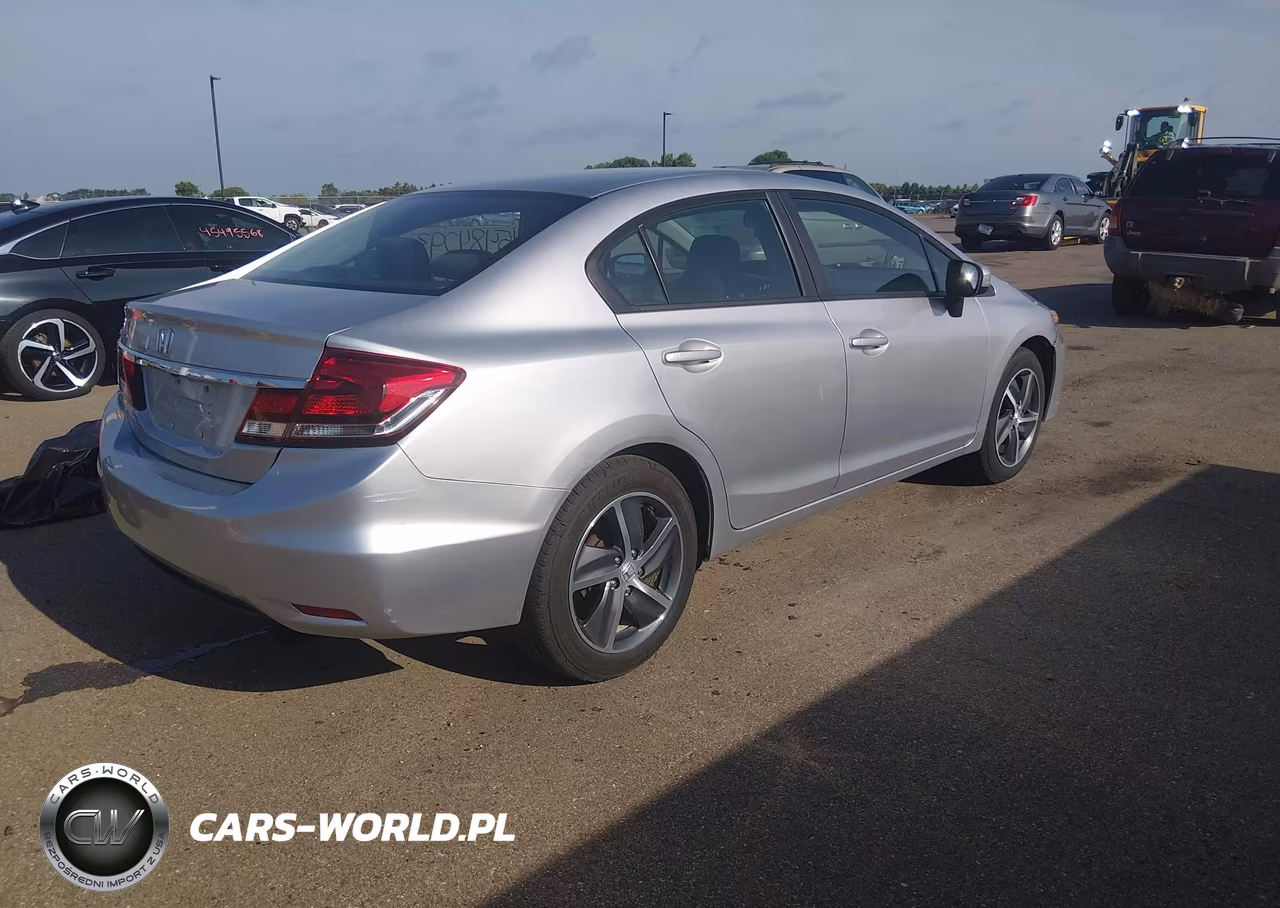 2015 Honda Civic Lx VIN:19XFB2F57FE232047 - 4