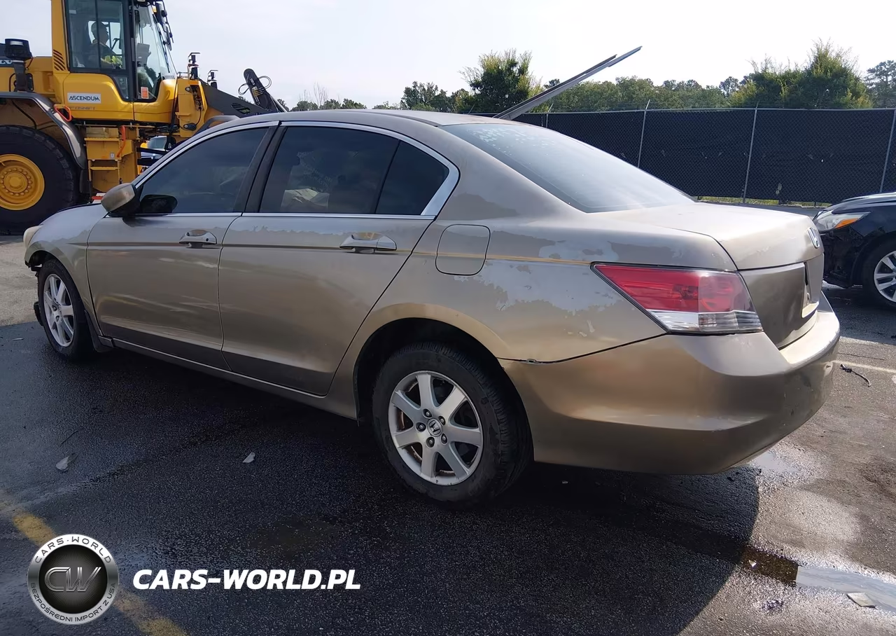 2008 Honda Accord 2.4 Lx VIN:1HGCP26368A104635 - 3