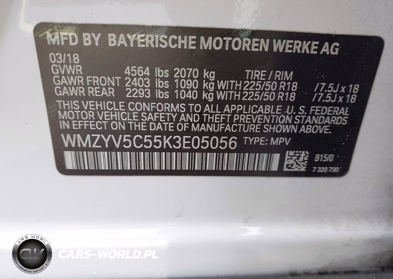 2019 Mini Countryman Cooper VIN:WMZYV5C55K3E05056 - 9
