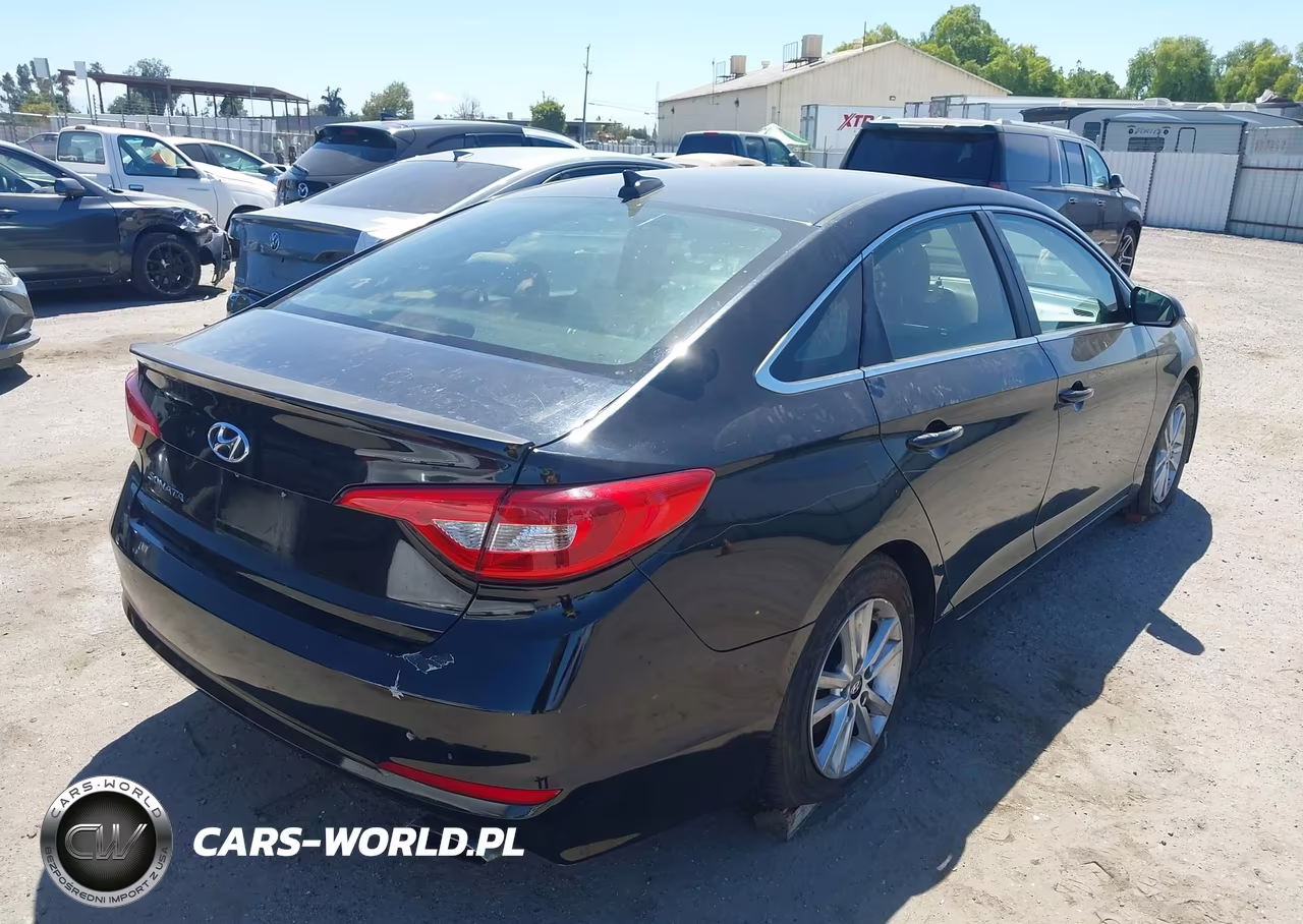 2017 Hyundai Sonata Se VIN:5NPE24AF7HH547663 - 4