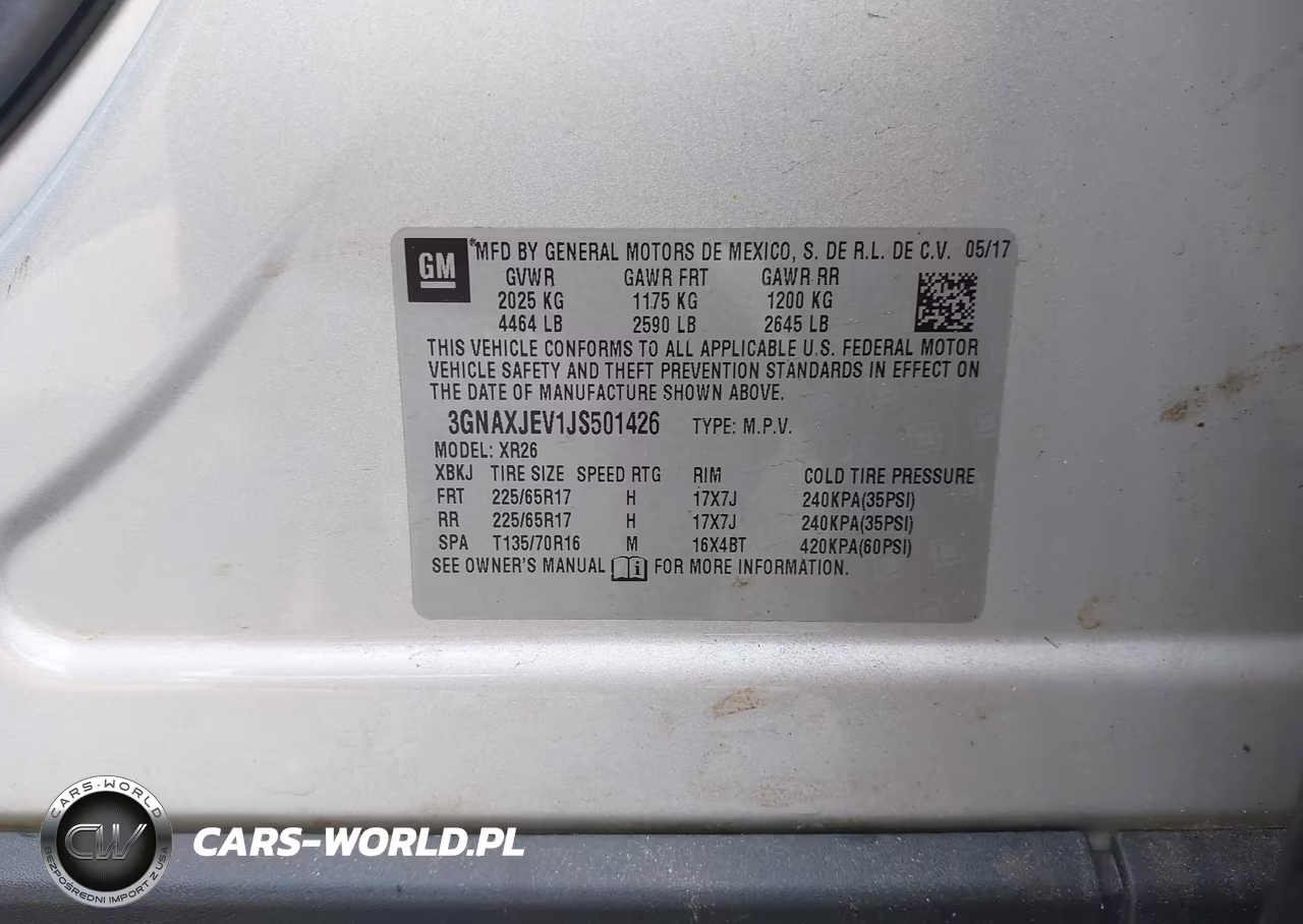 2018 Chevrolet Equinox Lt VIN:3GNAXJEV1JS501426 - 9