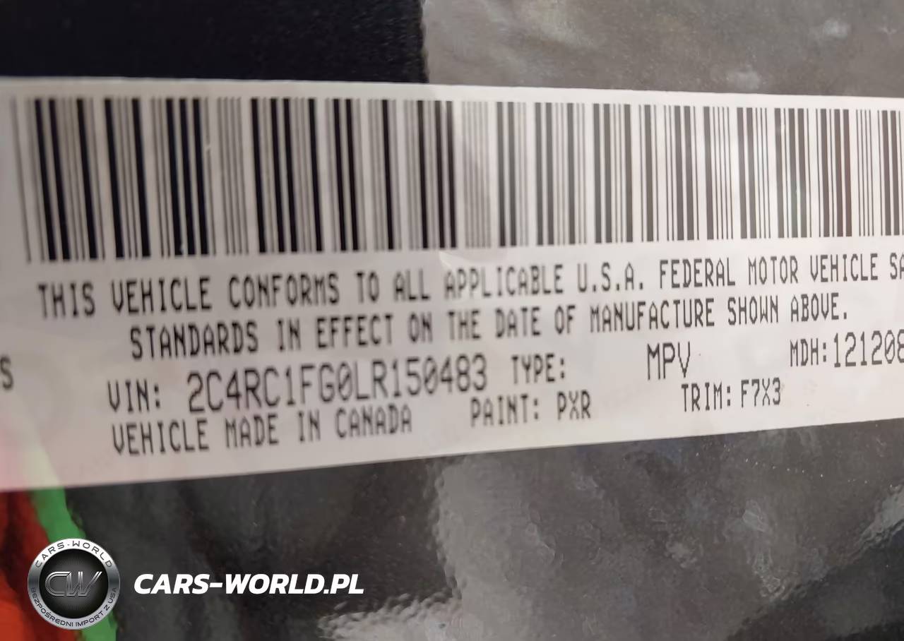 2020 Chrysler Pacifica Touring VIN:2C4RC1FG0LR150483 - 9