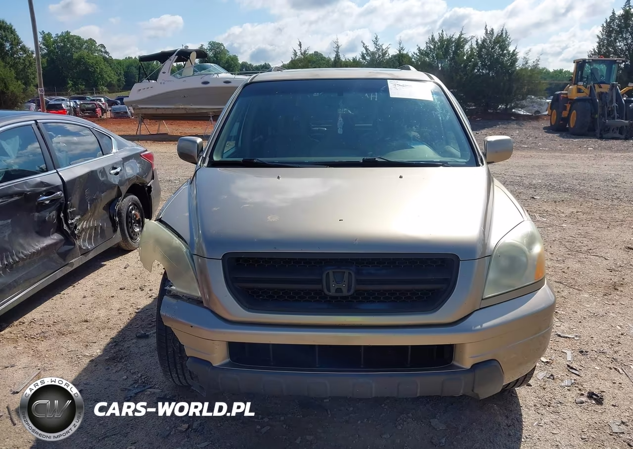 2005 Honda Pilot Ex-L VIN:2HKYF18625H504673 - 12