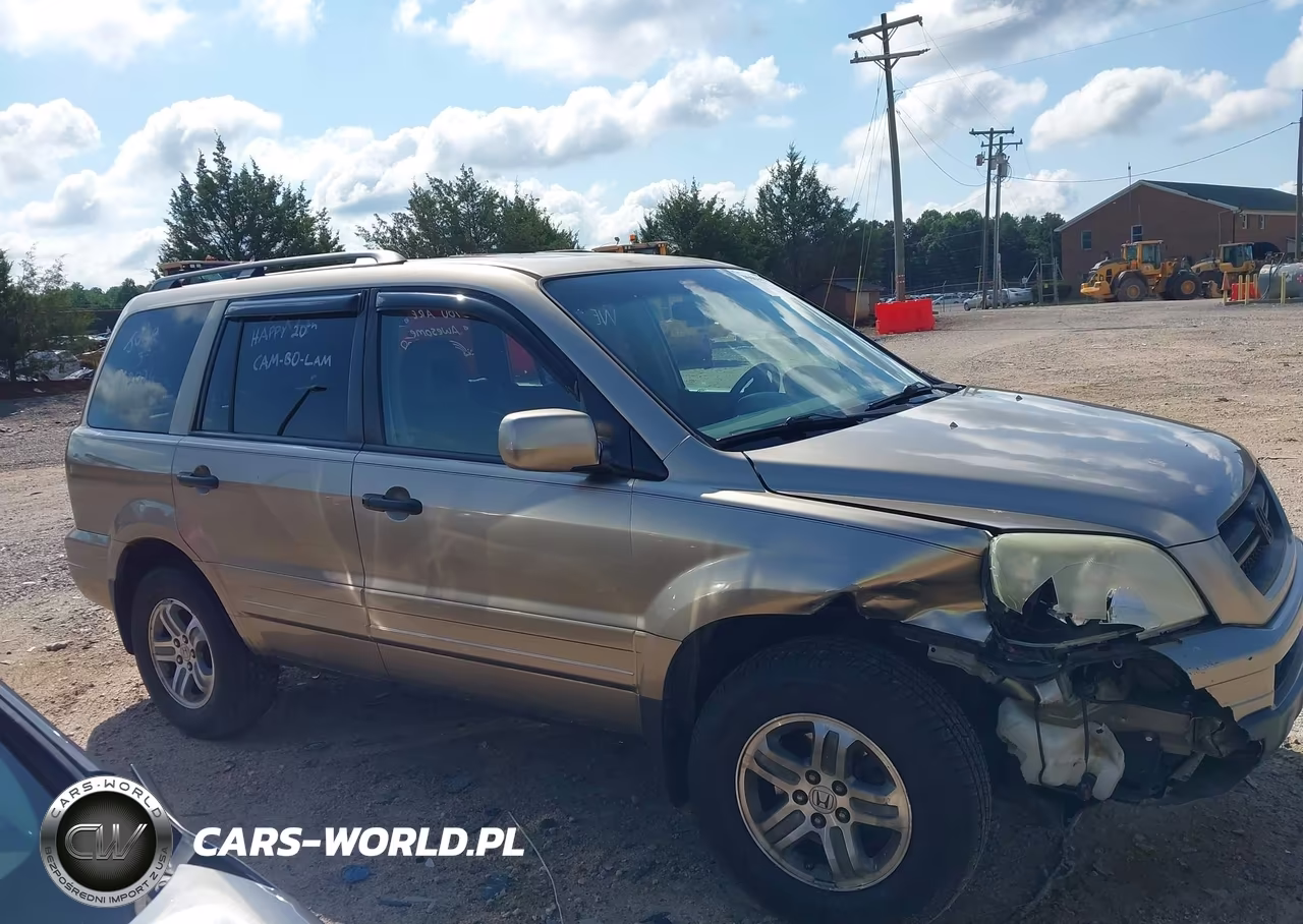 2005 Honda Pilot Ex-L VIN:2HKYF18625H504673 - 13
