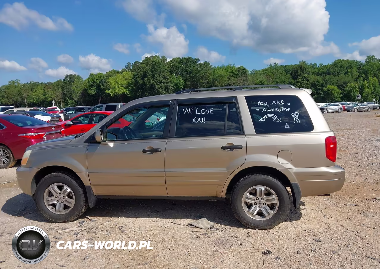 2005 Honda Pilot Ex-L VIN:2HKYF18625H504673 - 14
