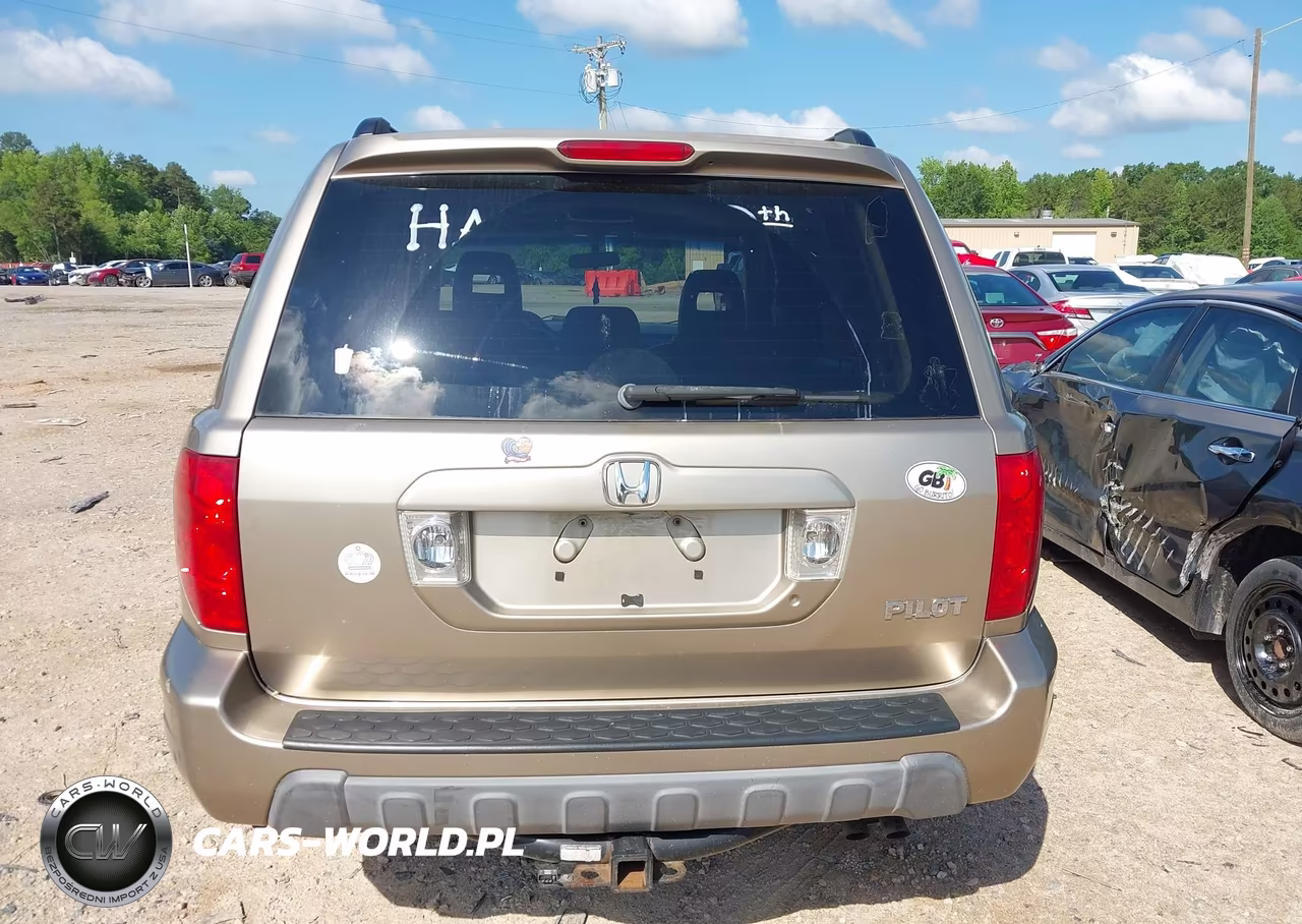2005 Honda Pilot Ex-L VIN:2HKYF18625H504673 - 16