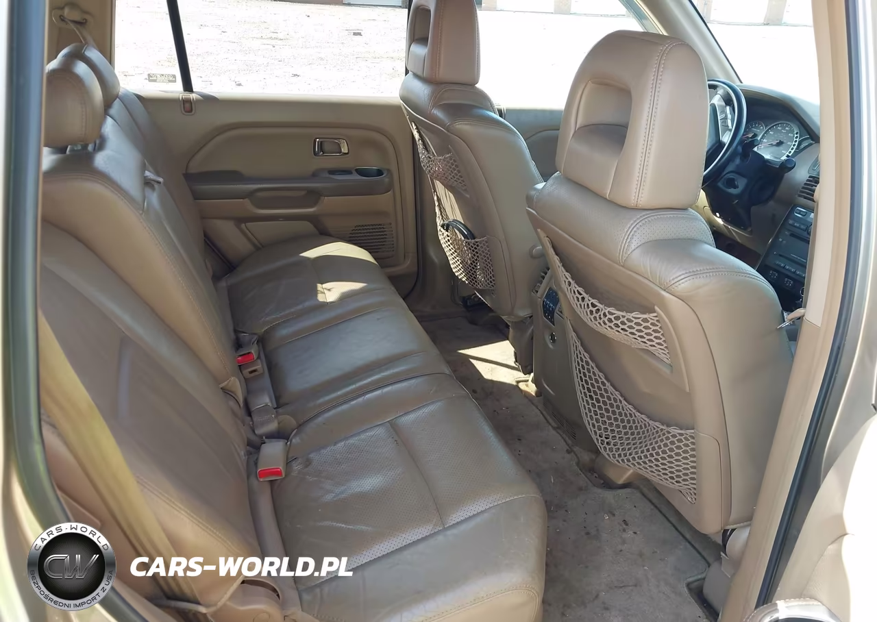 2005 Honda Pilot Ex-L VIN:2HKYF18625H504673 - 8
