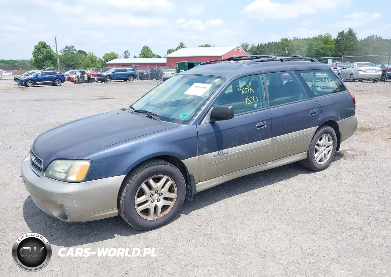 2004 Subaru Outback VIN:4S3BH675647631239 - 2
