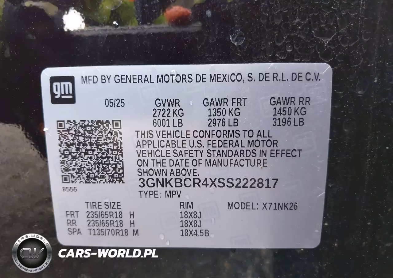 2025 Chevrolet Blazer Fwd 2Lt VIN:3GNKBCR4XSS222817 - 9