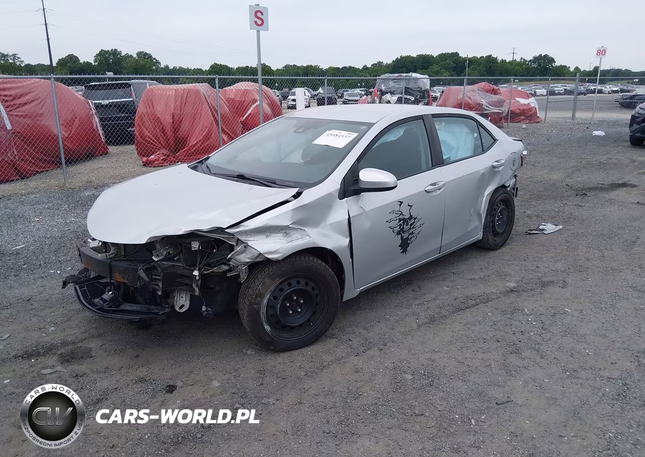 2019 Toyota Corolla Le VIN:5YFBURHE7KP938216 - 2