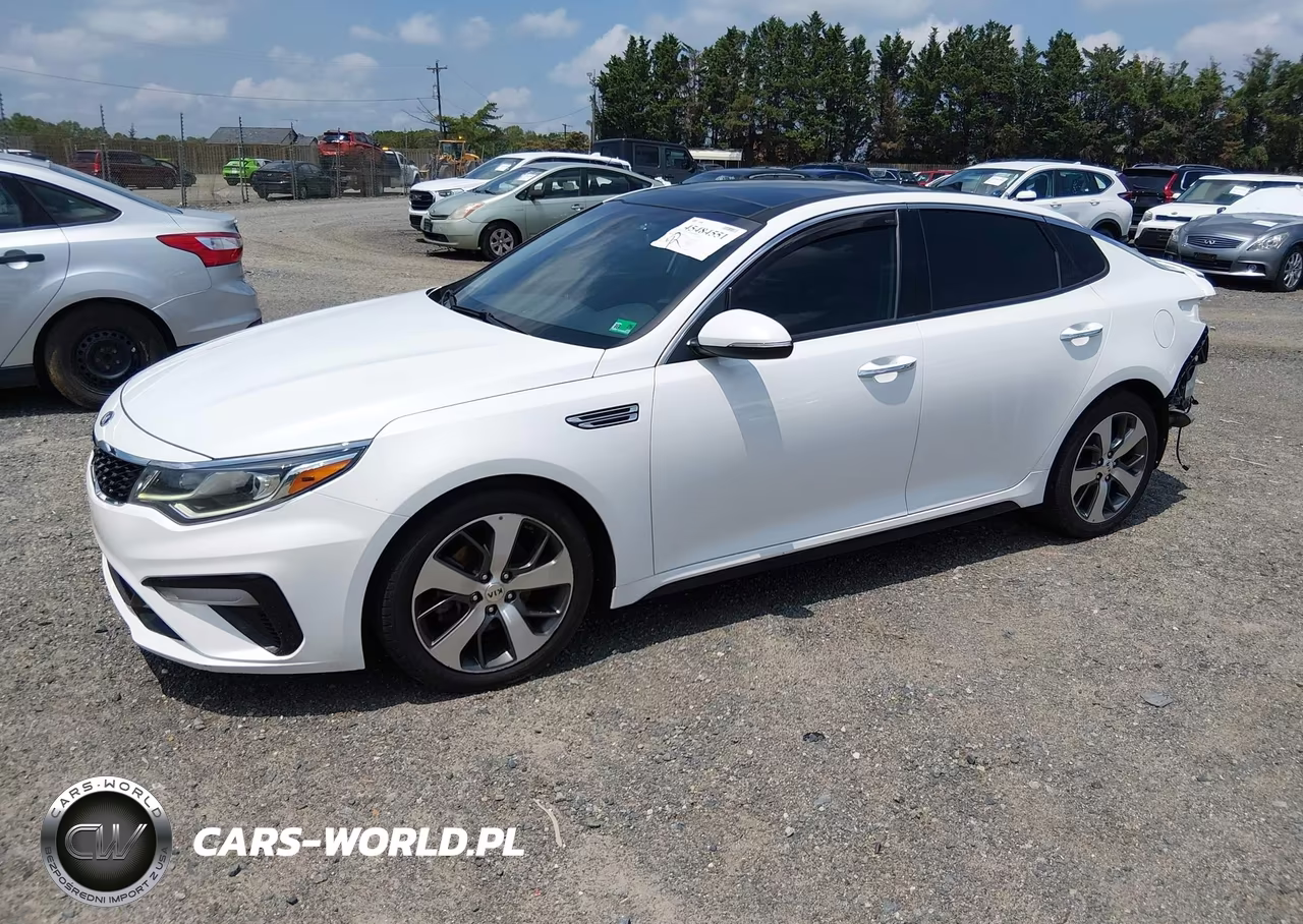 2019 Kia Optima S VIN:5XXGT4L32KG377644 - 2