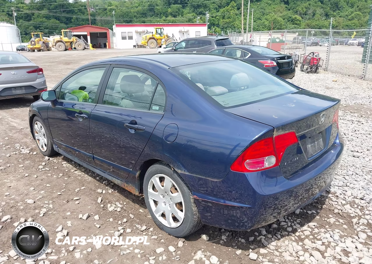2007 Honda Civic Lx VIN:1HGFA16537L069176 - 3
